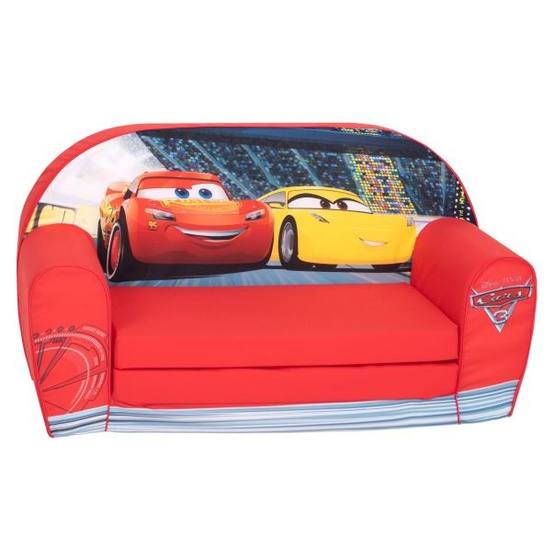 Disney - Soffa Ihopfällbar Cars 42 X 77 Cm Polycotton Rosa