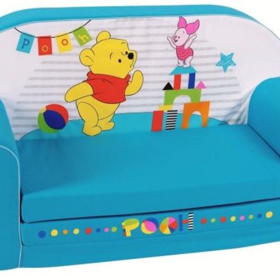 Disney - Folding Sofa Winnie 42 X 77 Cm Polycotton Blå