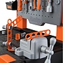 Smoby - Workbench Svart & Decker 56 X 39 X 103 Cm Svart/Orange