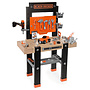 Smoby - Workbench Svart & Decker 79 X 39 X 103 Cm Svart/Orange