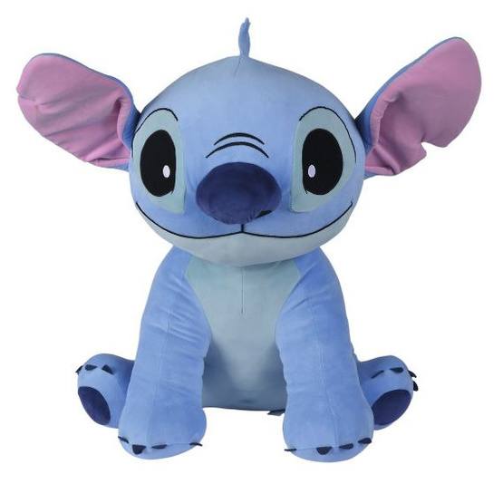 Nicotoy - Soft Toy Disney Stitch 65 Cm Textile Blå/Grå