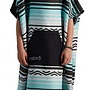 Nomadix - Bath Poncho Baja Junior 78 X 89 Cm Polyester Svart/Blå