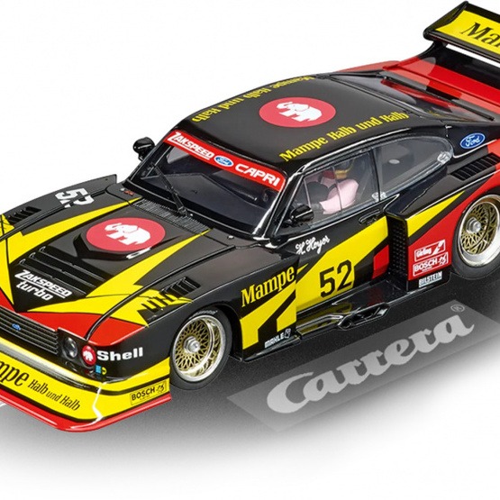 Carrera - Ford Capri Zakspeed Turbo No.52 Racetrack Car Svart