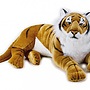 Lelly - Gosedjur Tiger 100 Cm Plysch Ljusbrun/Vit