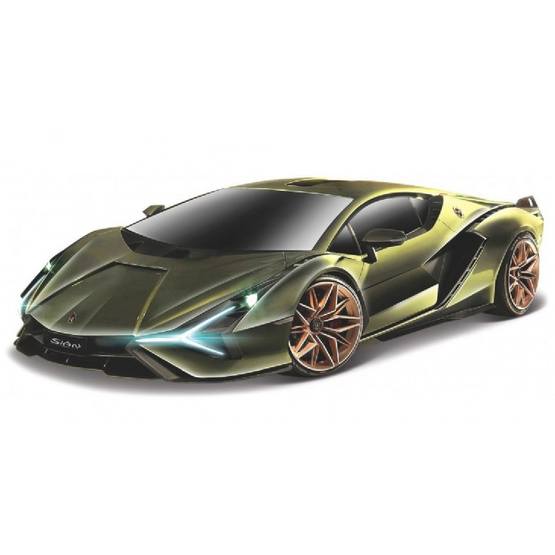 Bburago - Sports Car Lamborghini Sian Fkp Grön 1:18