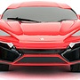 Jada - Rc Car Fast & Furious Lykan Hypersport 1:16 Röd