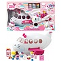 Dickie Toys - Flygplan Hello Kitty 36,5 Cm Vit/Rosa 21 Delar
