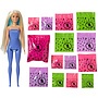 Barbie - Surprise Doll Color Reveal Girls Blå 15-Piece