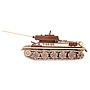 Art Bizniz - 3D Puzzle T-34-85 Tank Wood Natural 965 Pieces