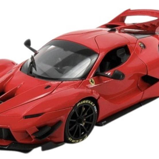 Bburago - Scale Model Ferrari Fxx-K Evo V12 2018 1:18 Röd