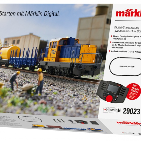 Marklin Tåg Starter Kit Ns-Train H0 Railway 230V/36Va 28 Delar