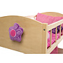 Roba - Dolls Bunk Bed Happy Fee Junior 57 X 31 Cm Wood Rosa