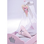 Roba - Doll Bed Princess Sophie Junior 53 Cm Wood Rosa/Vit