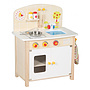 Roba - Play Kitchen Junior 52 X 30 X 63 Cm Wood Natural 8-Piece