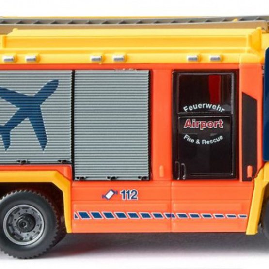 WIKING Miniature Car Man Tgm Feuerwehr 187 Orange/Gul