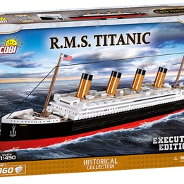 Cobi - Construction Kit R.M.S Titanic Abs Svart/Vit