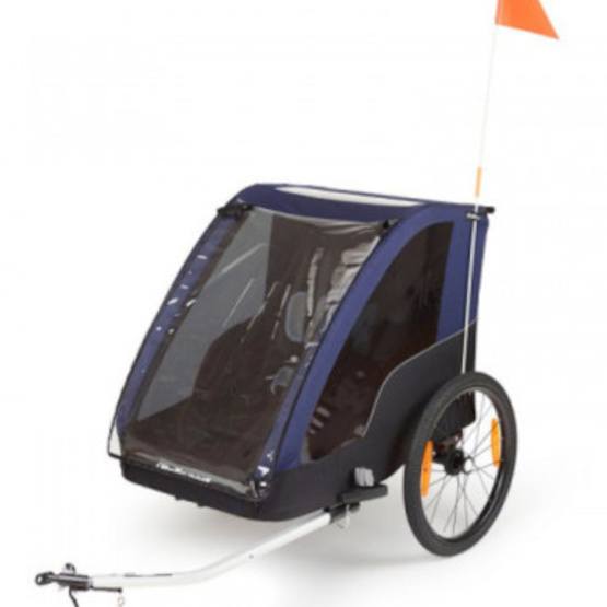 Polisport - Cykelvagn 20 Inch Grå/Blå