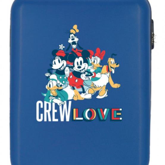 Disney - Resväska Musse Pigg Love Crew 34 Liter Abs Mörkblå