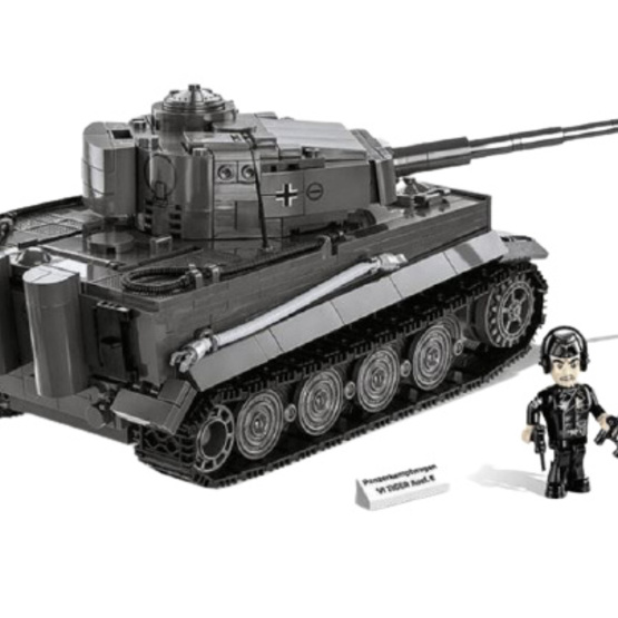 Cobi Model Kit Panzerkampfwagen Vi Tiger Grå 800 Delar
