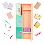 Our Generation - Pop Accessories Classroom Cool Locker 18 Delar