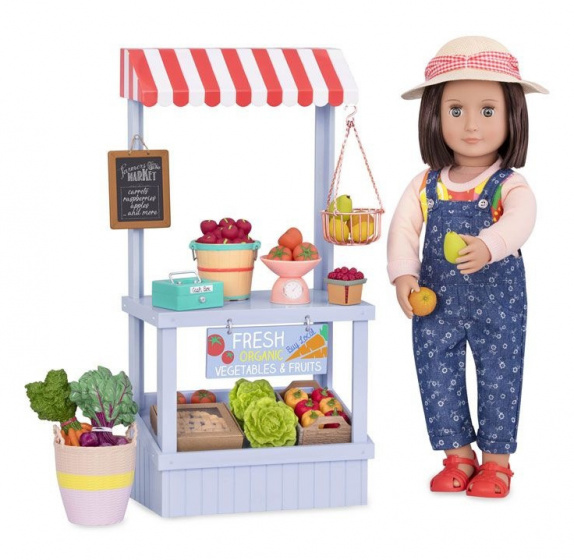 Our Generation Playset Farmer’S Market Stall 43 Delar