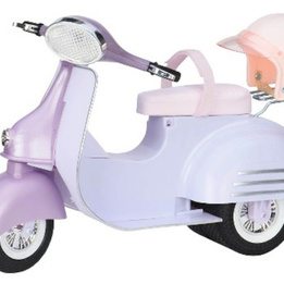 Our Generation - Scooter Ride In Style Lila/Ljusblå 2 Delar