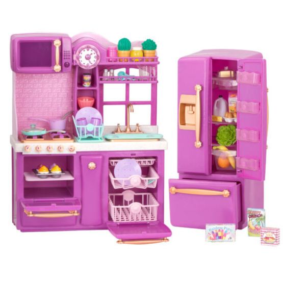 Our Generation - Play Set Gourmet Kitchen Lila 72 Delar