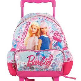 Barbie - Resväska 11,2 Liter Rosa/Blå