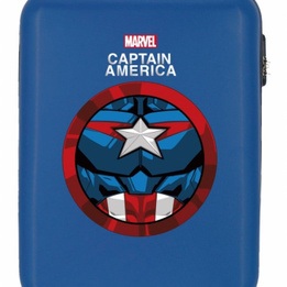 Marvel - Resväska Captain America 33 Liter 55 Cm Abs Blå