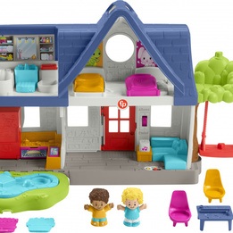 Fisher-Price - Play Set Little People House 10 Delar