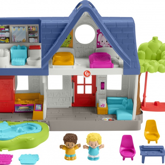 Fisher-Price Play Set Little People House 10 Delar