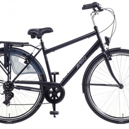Amigo - Cykel - Style 28 Inch 50 Cm 6 Växlar Men Rim Brakes Svart