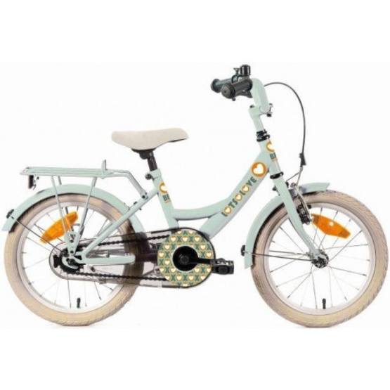 Bike Fun - Barncykel - Lots Of Love 16 Inch 40 Cm Ljusgrön