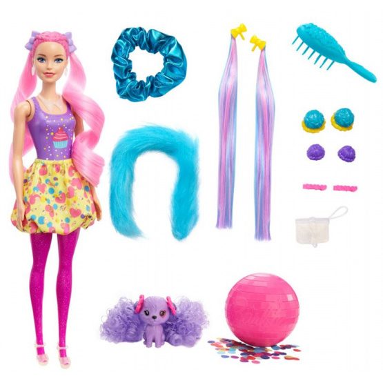 Barbie - Docka Rosa 25 Delar