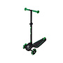QPlay - Scooter Med Broms Future Svart/Grön