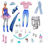 Barbie - Adventskalender Color Reveal 8 X 32 Cm 26 Delar