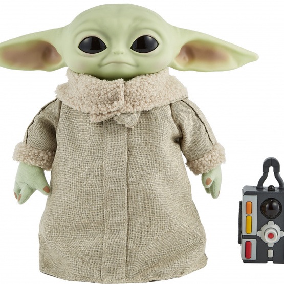 Star Wars Toy Yoda 28 Cm Plysch Grön 3 Delar