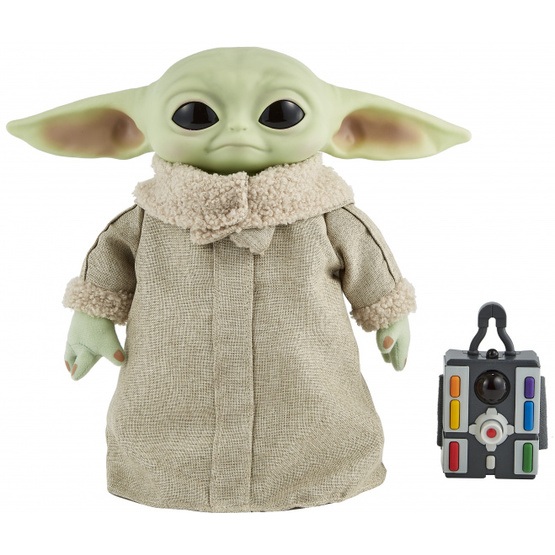 Star Wars - Toy Yoda 28 Cm Plysch Grön 3 Delar