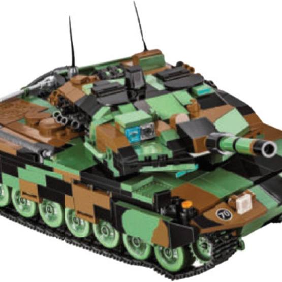 Cobi Building Kit Leopard 2A5 Tvm Tank Grön/Brun 945 Delar