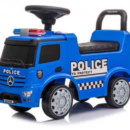 Milly Mally - Gåbil Mercedes Antos Polis 60 Cm Blå