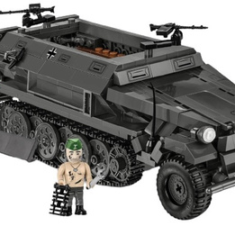 Cobi - Modell Wwii Armoured Personnel Carrier Svart 592 Delar