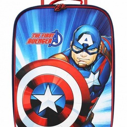 Marvel - Resväska Captain America 30 Liter Blå
