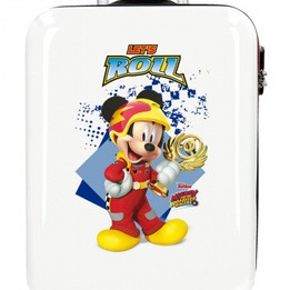 Disney - Resväska Mickey Mouse 33 Liter 38 X 55 Cm Abs Vit