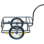 Cykelvagn - För Transport - Svart