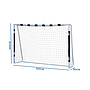 Fotbollsmål 300X200 Cm Vit - Fotbollsmål