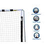 Fotbollsmål 300X200 Cm Vit - Fotbollsmål