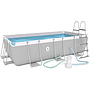 Avenli Ovanmarkspool 400 X 200 X 99 Cm Med Filterpump - Komplett Set