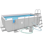 Pool . Trädgård - Avenli - 400X207X122Cm Med Sandfilterpump - Komplett