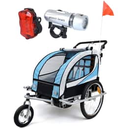 Barncykelvagn - Buggy - 2-Sits - Med Stötdämpare