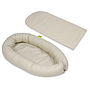 Babynest - Babynest - 0-8 Månader - 100% Bomull - 82X54Cm - Beige Rutig